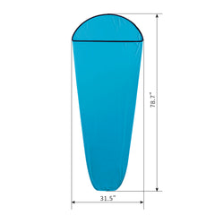 Stretch ULTRALIGHT SLEEPING BAG - separated hotels outdoor applicable Mummy style lightweight portable sleeping bag is stretchy, comfortable and perfect for all-season travelling, camping and hiking.