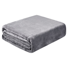 Portable USB Heated Blanket Battery Operated, 5V/2A USB Heated Blanket 3 Heating Levels Without Battery Pack, Plush Flannel Wearable Electric Heated Blanket, 2.5Hours Auto Off&Overheat Protection
