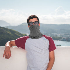 Neck Gaiter Face Scarf Cover Mask Face Cover Sun UV Protection Face Mask Neck Gaiter Scarf Sunscreen Breathable Bandanas for Summer Cycling Hiking Fishing Motorcycling, One Size