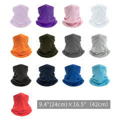 Neck Gaiter Face Scarf Cover Mask Face Cover Sun UV Protection Face Mask Neck Gaiter Scarf Sunscreen Breathable Bandanas for Summer Cycling Hiking Fishing Motorcycling, One Size