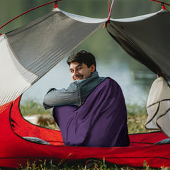 Stretch ULTRALIGHT SLEEPING BAG - separated hotels outdoor applicable Mummy style lightweight portable sleeping bag is stretchy, comfortable and perfect for all-season travelling, camping and hiking.