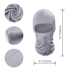 Pack of 3 Ski Sun Mask Windproof Sunscreen Motorcycle Helmet -Outdoor Paintball Hunting Fishing Balaclava Face Masks