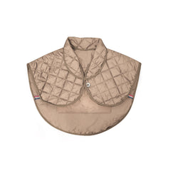 Warm shawl shouder warmer coat qulited lighted padding