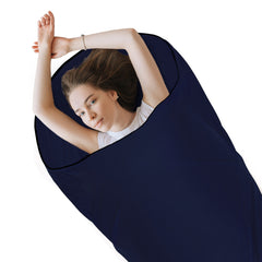 Stretch ULTRALIGHT SLEEPING BAG - separated hotels outdoor applicable Mummy style lightweight portable sleeping bag is stretchy, comfortable and perfect for all-season travelling, camping and hiking.