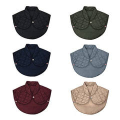 Warm shawl shouder warmer coat qulited lighted padding